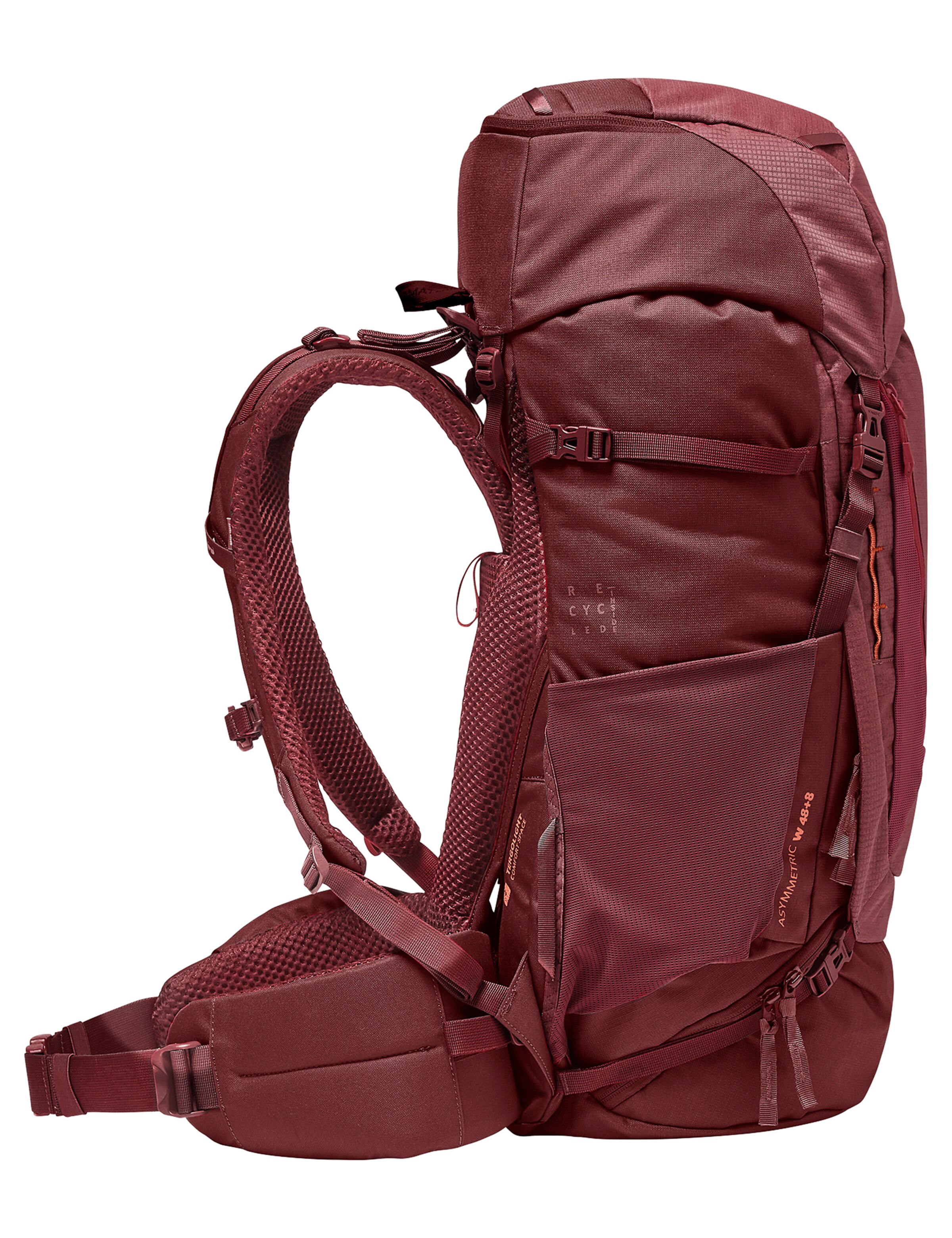 VAUDE Sports backpack 'Asymmetric' in Red