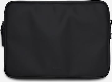 RAINS Tietokonelaukku 'Trail 15"/16"' värissä musta: etupuoli