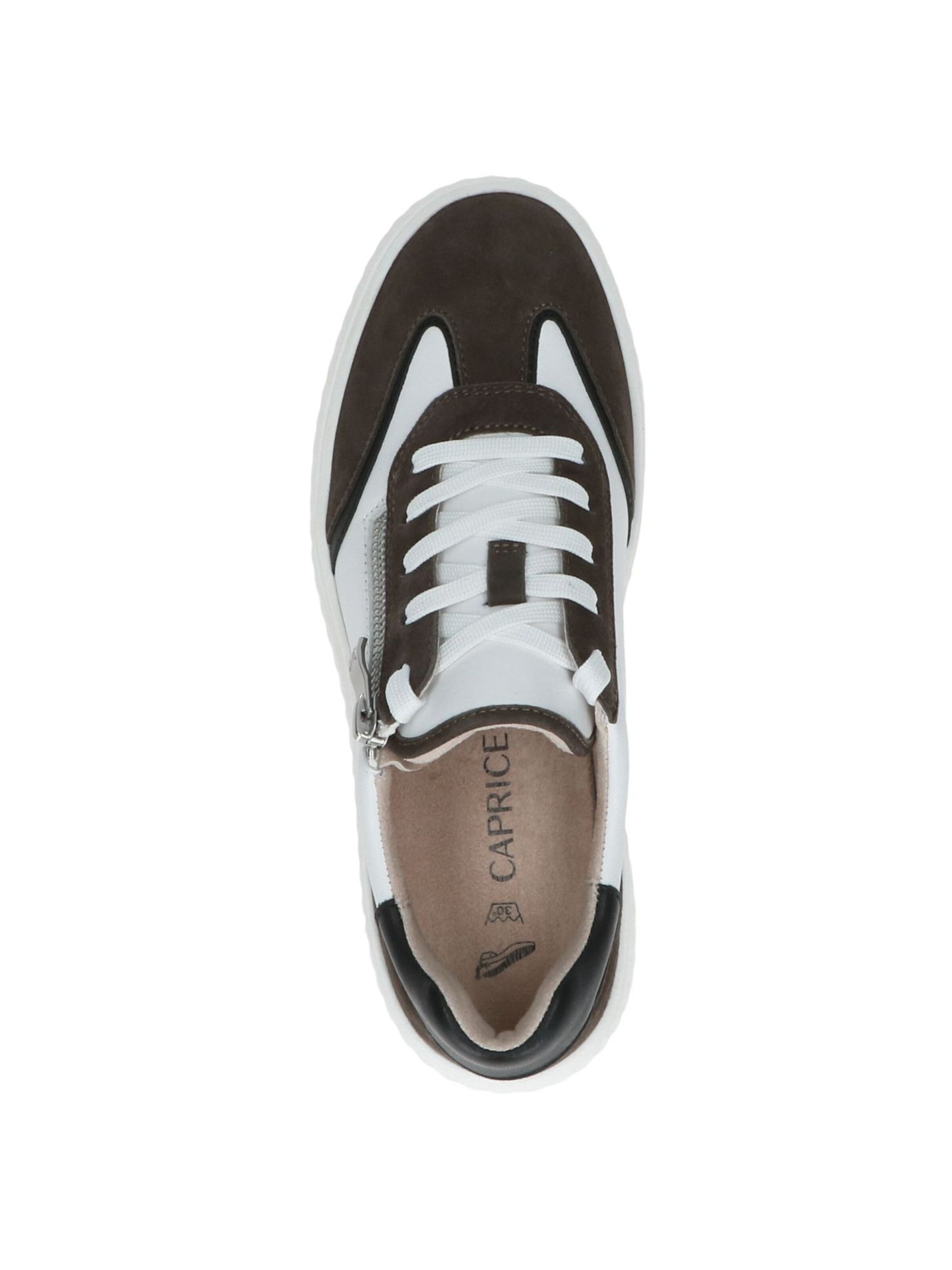 CAPRICE Nízke tenisky - Biela