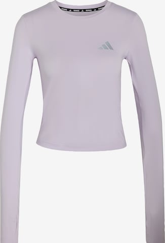 ADIDAS PERFORMANCE Functioneel shirt 'Adi365 Running Essentials' in Lila: voorkant