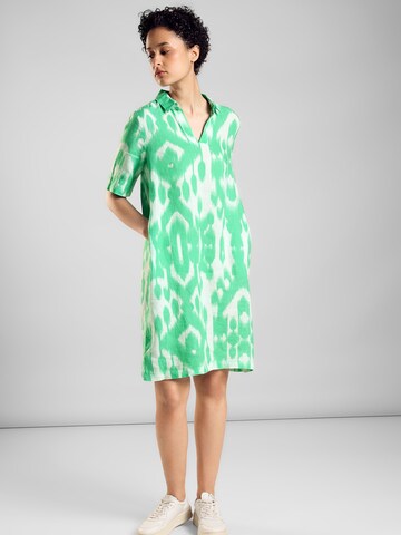 STREET ONE Letné šaty - Zelená: predná strana
