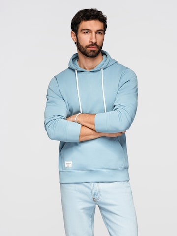 Ombre Sweatshirt in Blauw: voorkant