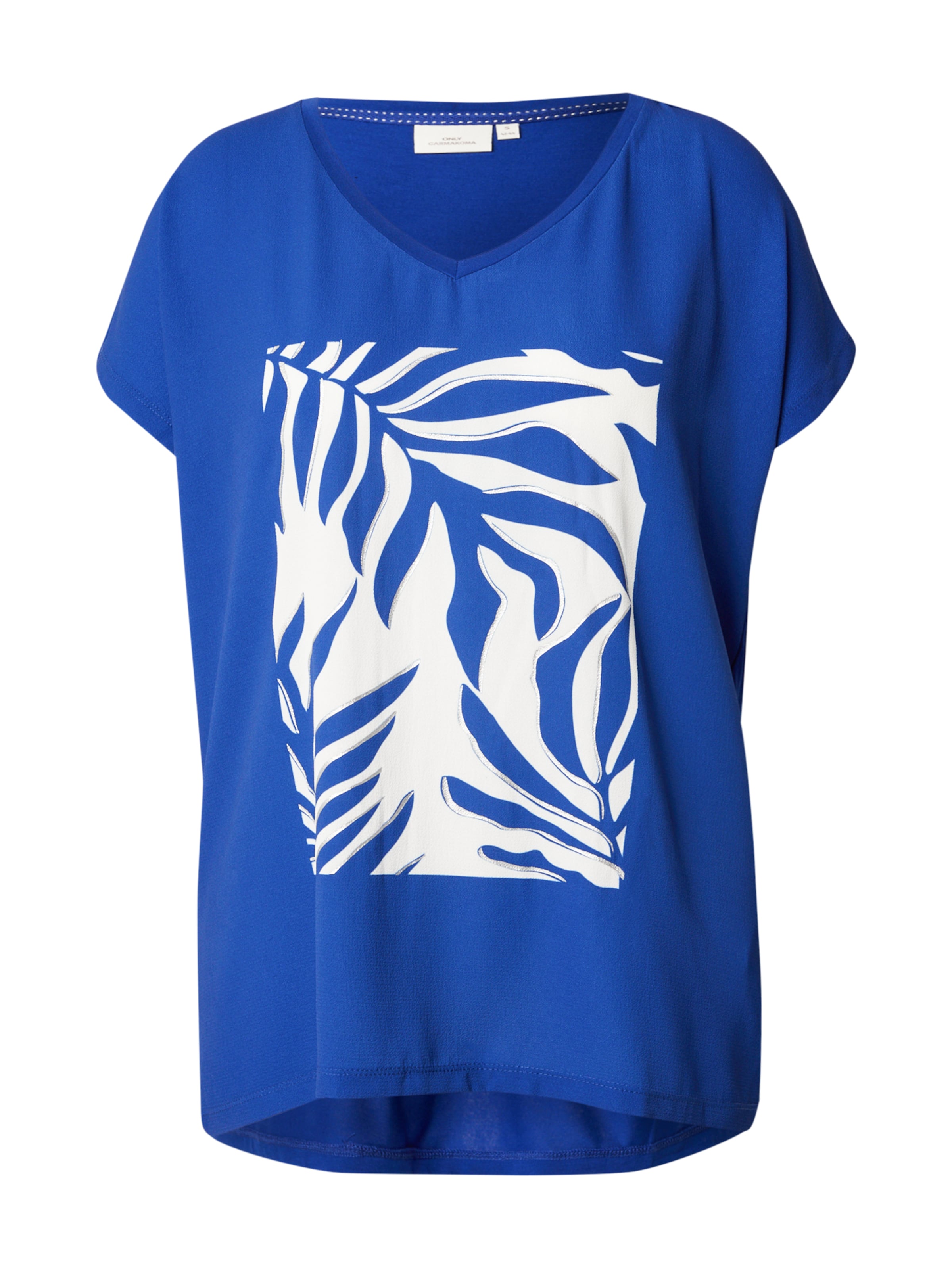 ONLY Carmakoma Tričko 'CARVIGGA' – modrá: přední strana