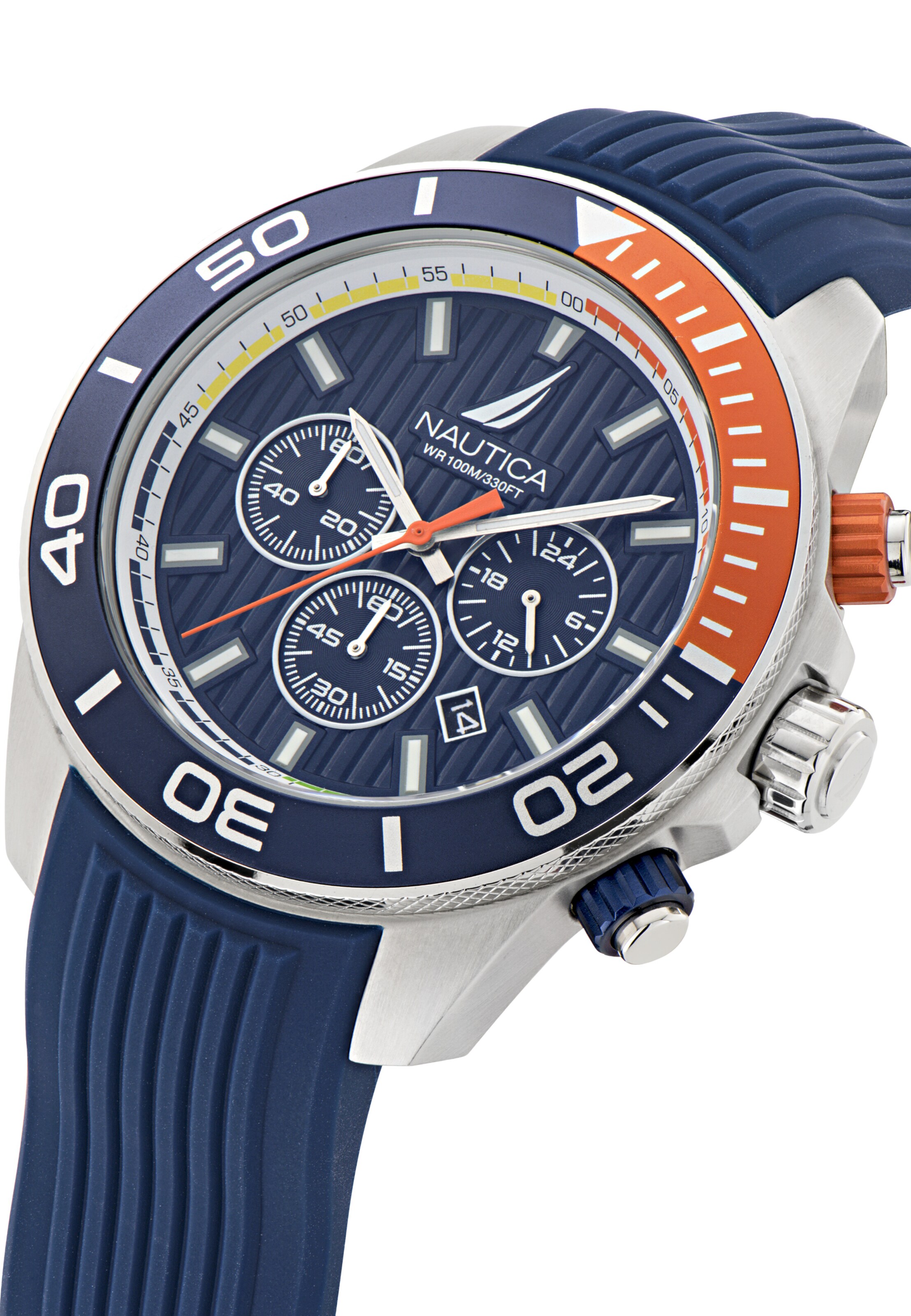 NAUTICA Analog watch 'ONE' in Blue