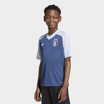 ADIDAS PERFORMANCE - Camiseta funcional 'Italy 26 Away Kids Pre-Match' en azul: frente