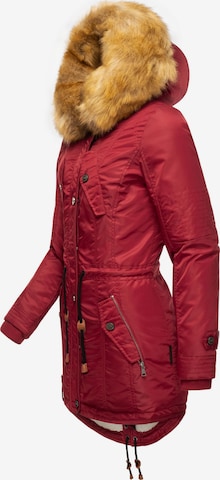 NAVAHOO Parka 'La Viva' in Rot