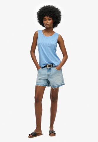 Haut Superdry en bleu