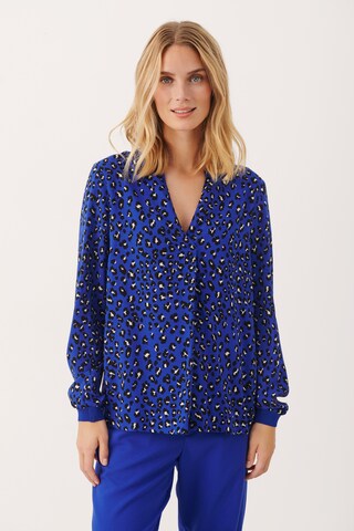 Part Two Blouse in Blauw: voorkant