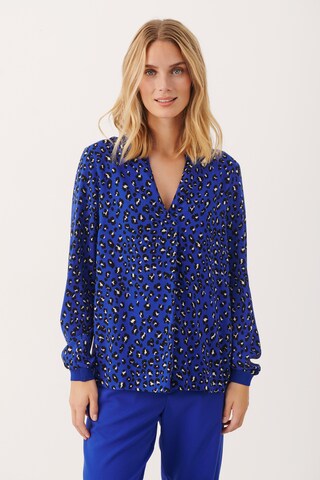 Part Two Blouse in Blue: front
