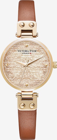 Victoria Hyde Analog Watch ' The Spark ' in Brown: front
