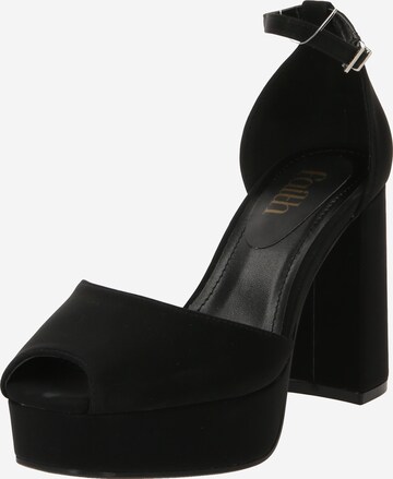 Sandalo 'Carlie' di Dorothy Perkins in nero: frontale