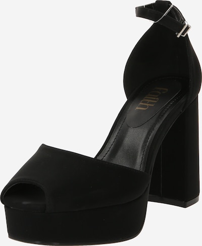 Dorothy Perkins Sandales 'Carlie' en noir, Vue avec produit