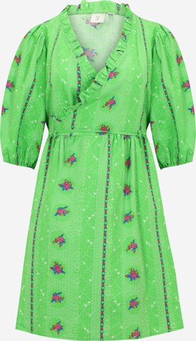 Y.A.S Petite Kjole 'PICNIC' i grøn: forside