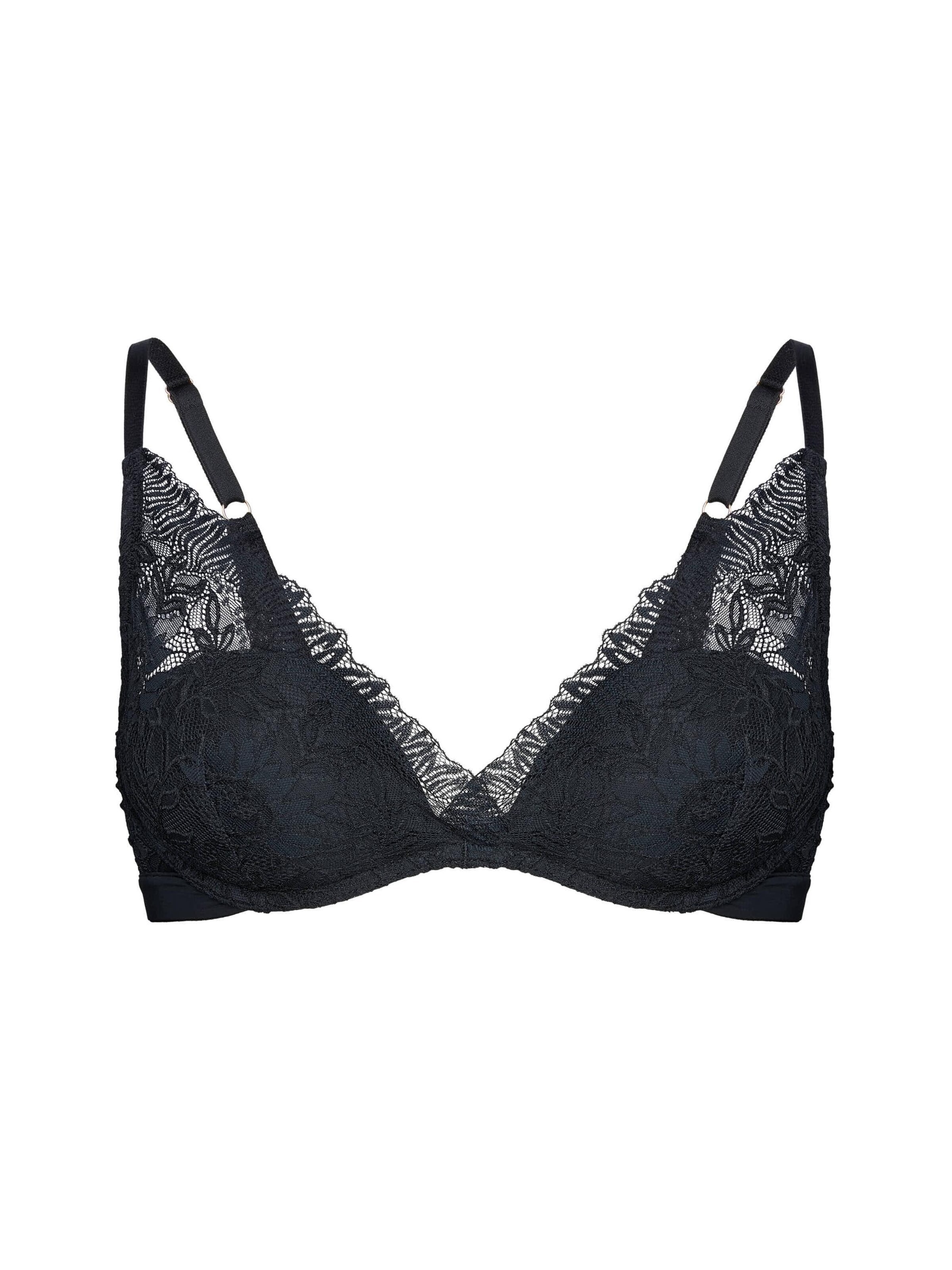 ESOTIQ - Push-up Sujetador 'Martha' en negro: frente