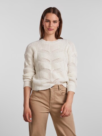 PIECES Sweater 'Cornelia' in Beige: front