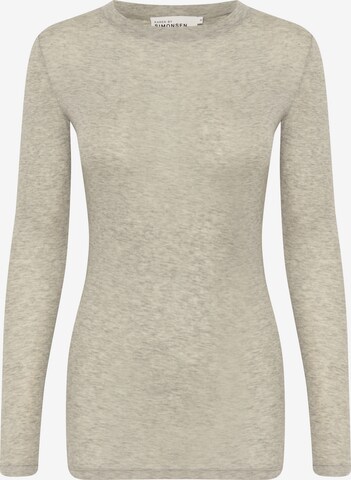 KAREN BY SIMONSEN Shirt 'Dolly' in Grey: front