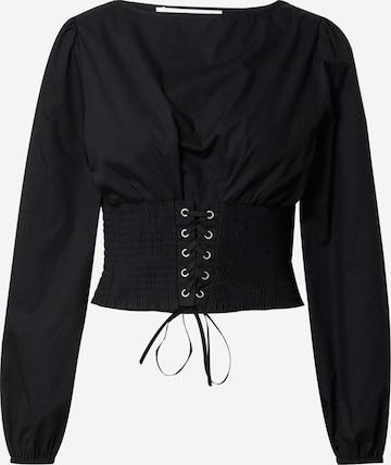 Katy Perry exclusive for ABOUT YOU Blouse 'Nicole' in Black: front