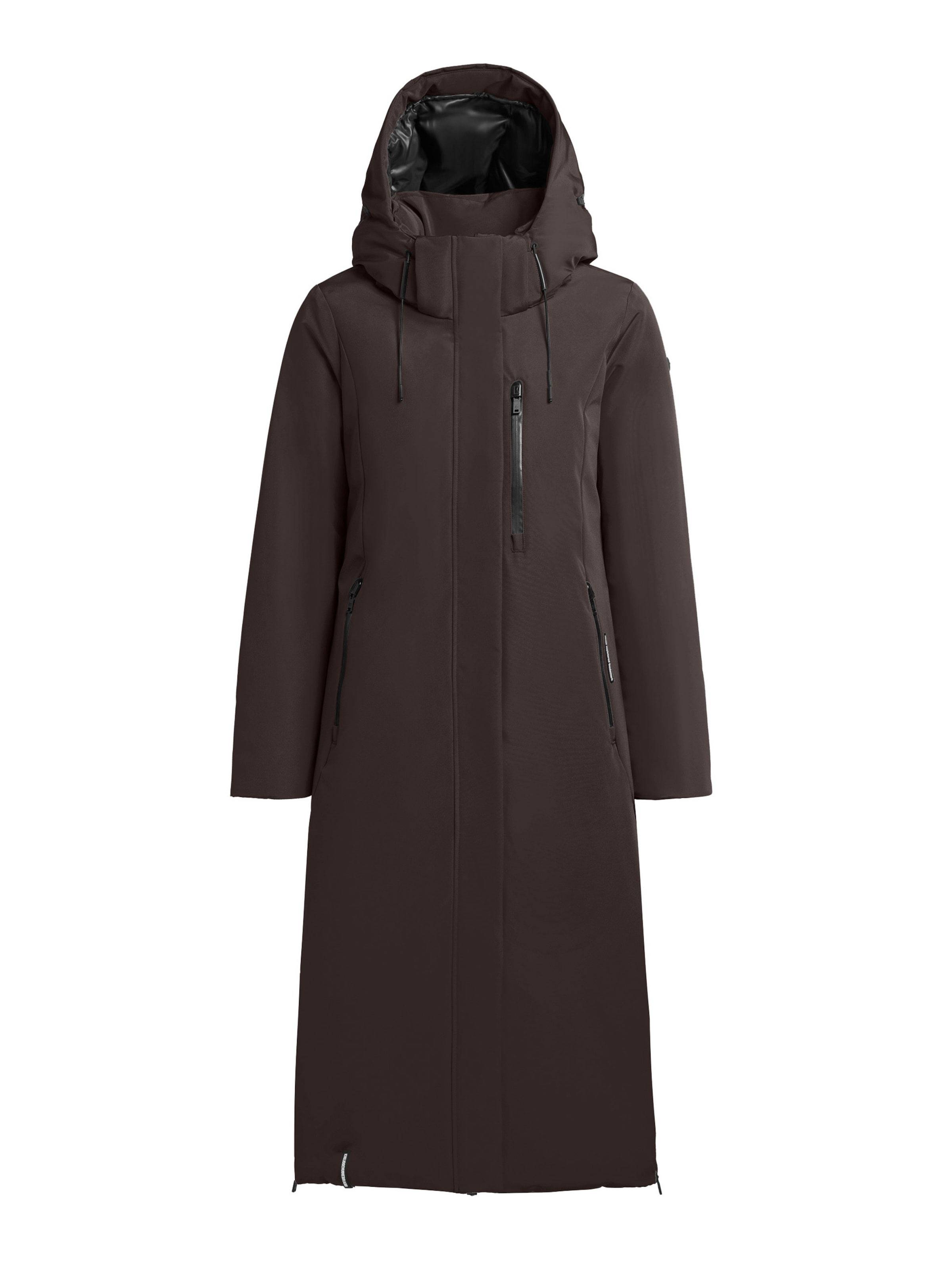 khujo Vinterkappa 'Lofi 3' i brun: framsida