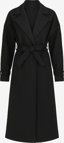 Elara Mantel in Schwarz: Vorderseite