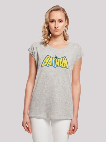 T-shirt 'DC Comics Batman Crackle' F4NT4STIC en gris : devant