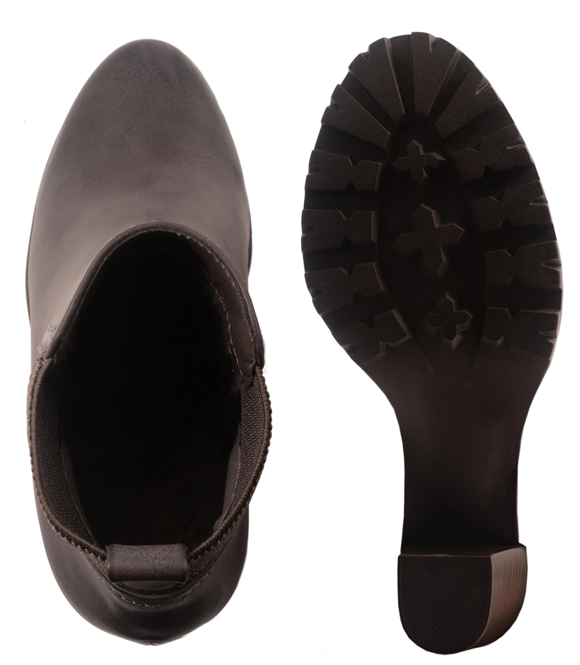 Elara Ankelstøvler i grå