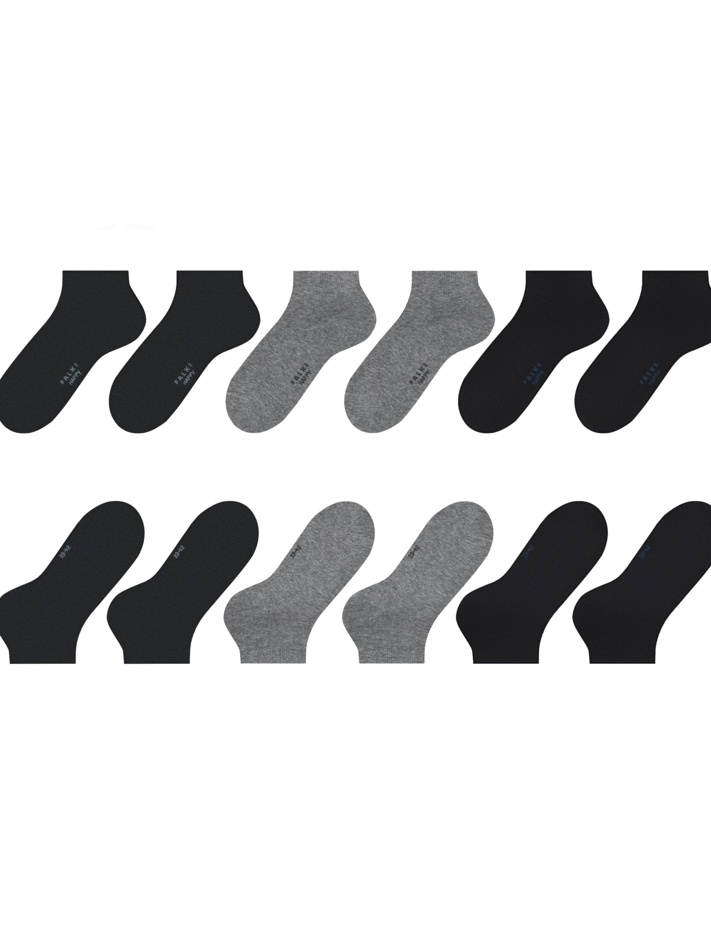 FALKE Socks 'Happy 6-Pack' in Mixed colors