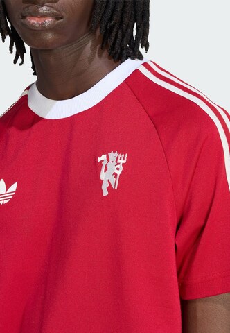 T-Shirt fonctionnel 'Manchester United' ADIDAS PERFORMANCE en rouge