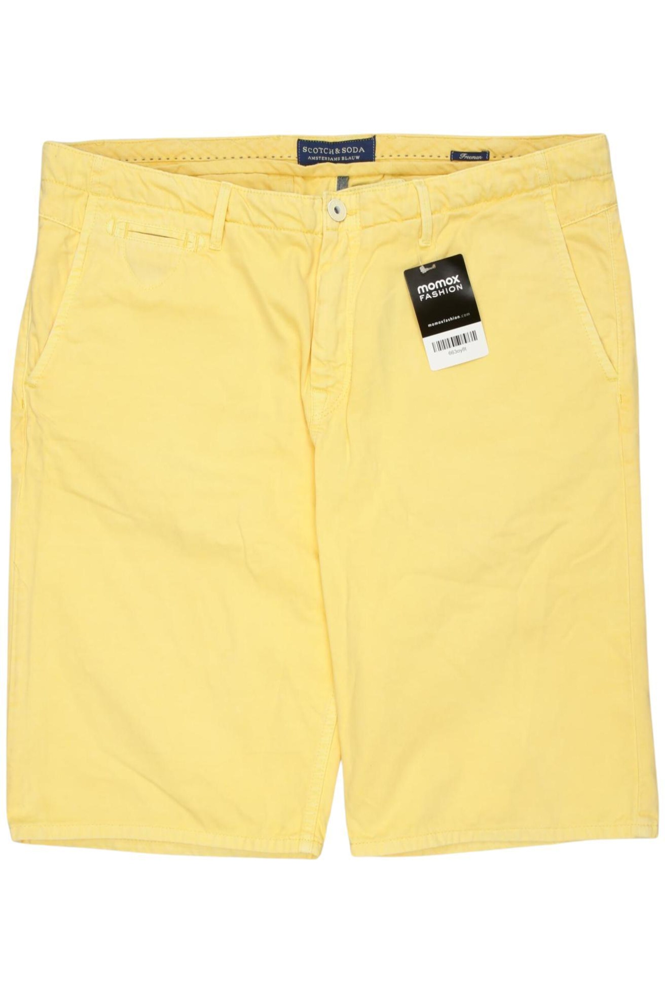 SCOTCH & SODA Shorts 34 in Gelb: Vorderseite