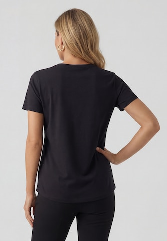 T-shirt usha BLACK LABEL en noir