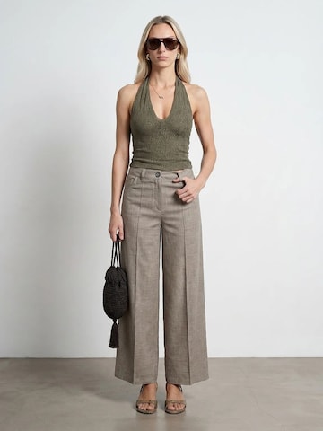 Wide Leg Pantalon 'Hose' Dilvin en gris