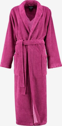 Cawö Dressing Gown in Pink: front