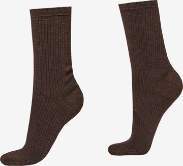 CALZEDONIA Socks in Brown: front