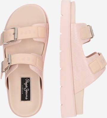 Pepe Jeans Pantolette  'Pola Park' in Pink