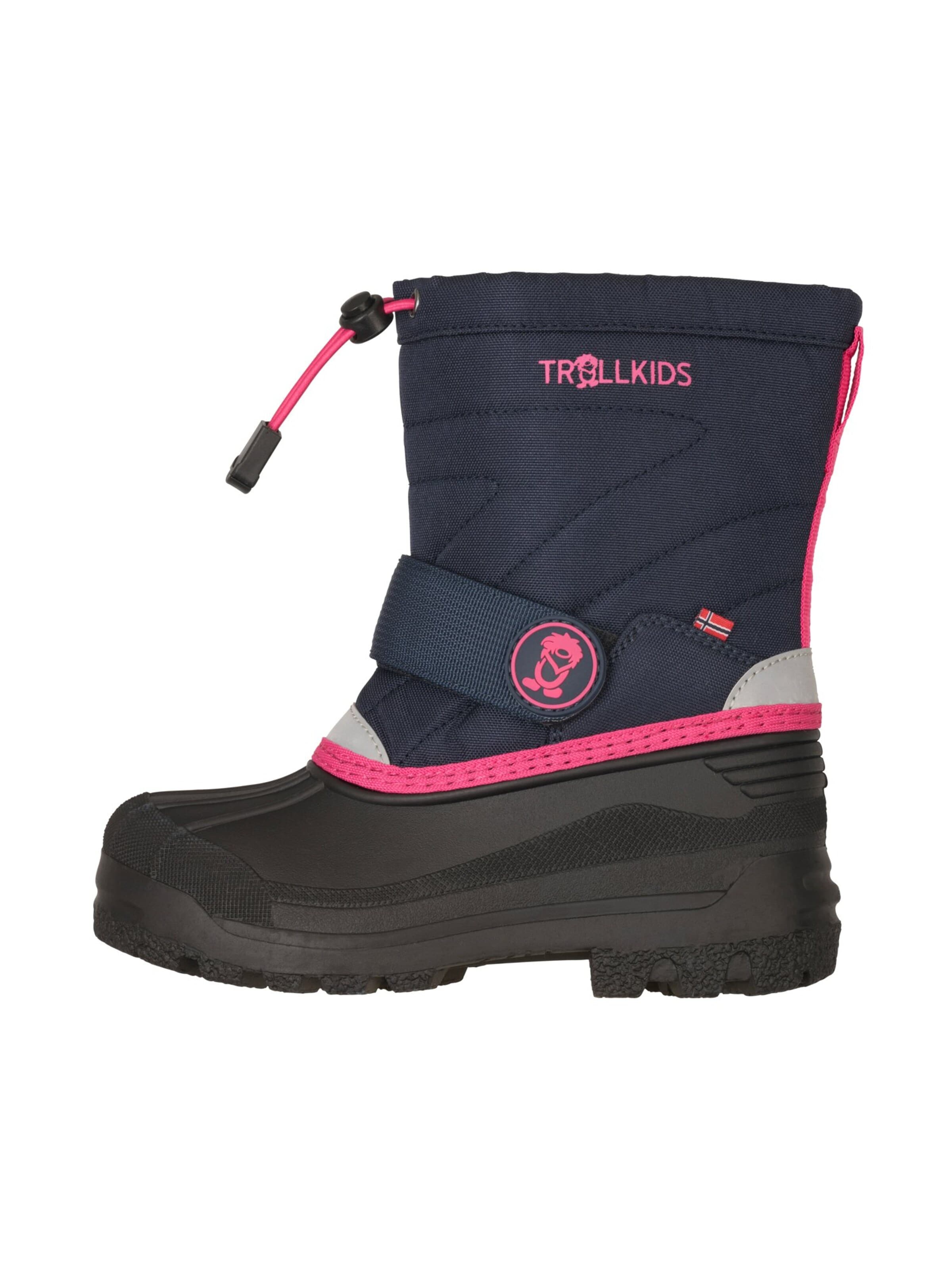TROLLKIDS Snow Boots in Blue: front