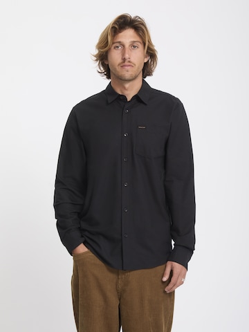 Volcom Regular Fit Hemd 'Veeco' in Schwarz: Vorderseite