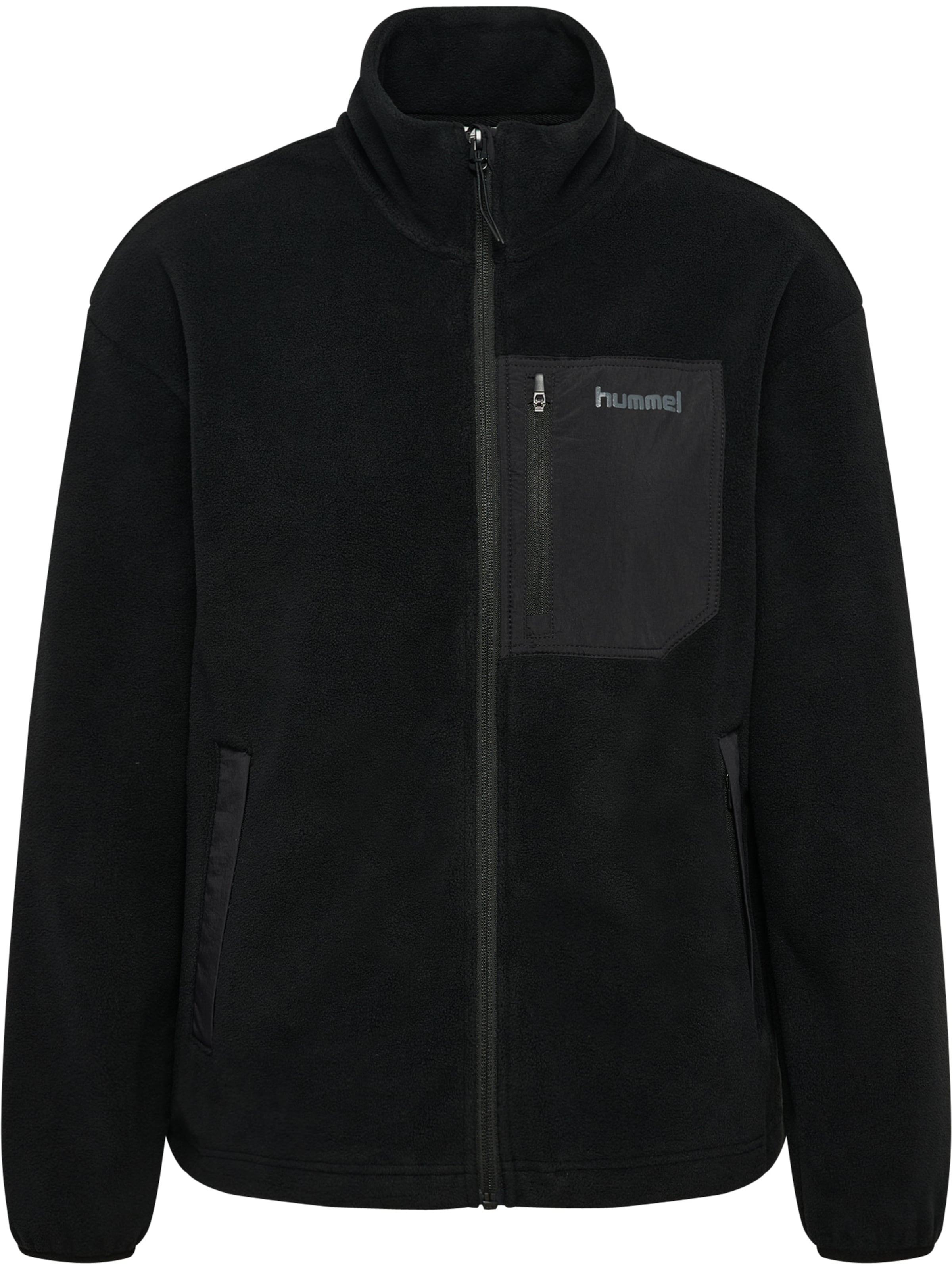 Hummel Sports jacket in Black: front