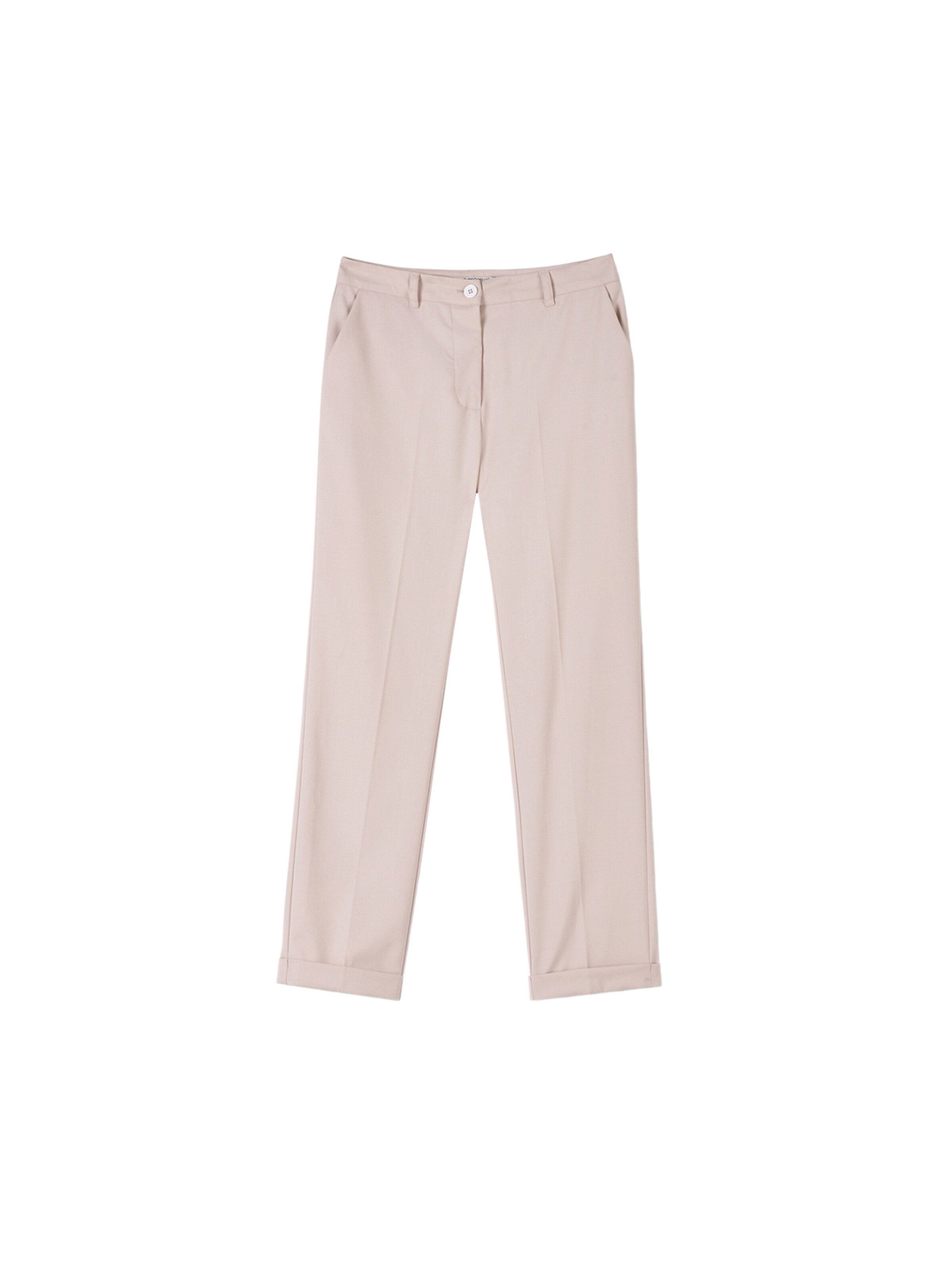 Camomilla Italia Regular Broek 'Bellav' in Beige: voorkant