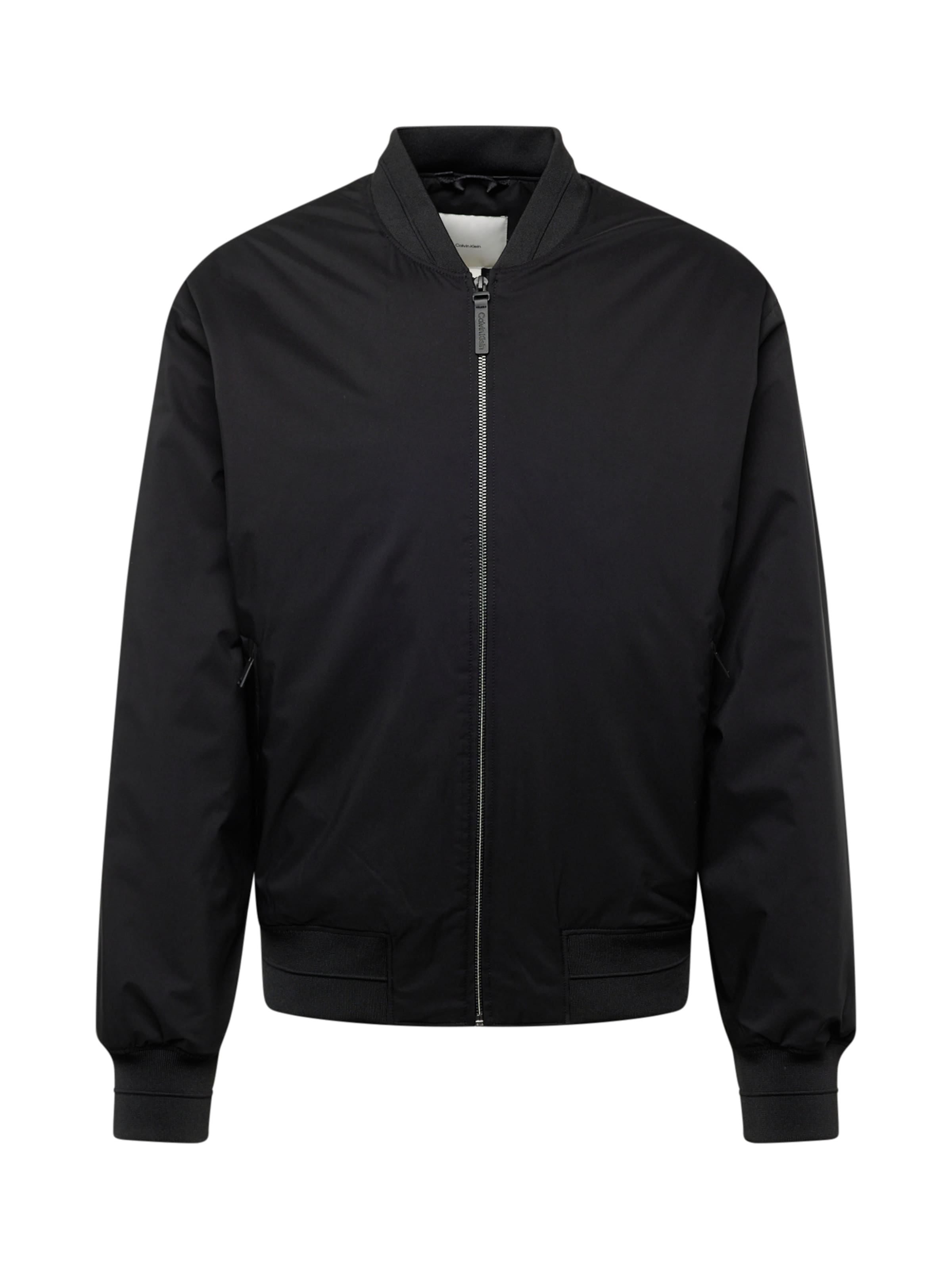 juoda Calvin Klein Demisezoninė striukė 'Sport Hero': priekis