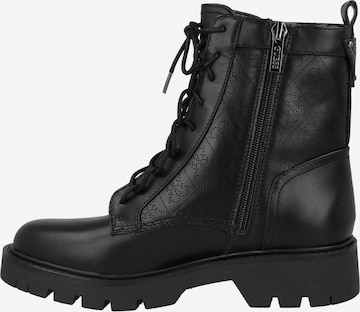 GUESS Lace-Up Ankle Boots 'Raziela' in Black