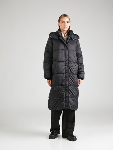 b.young - Abrigo de invierno en negro: frente