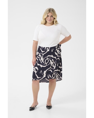 KAFFE CURVE Skirt 'maren' in Black