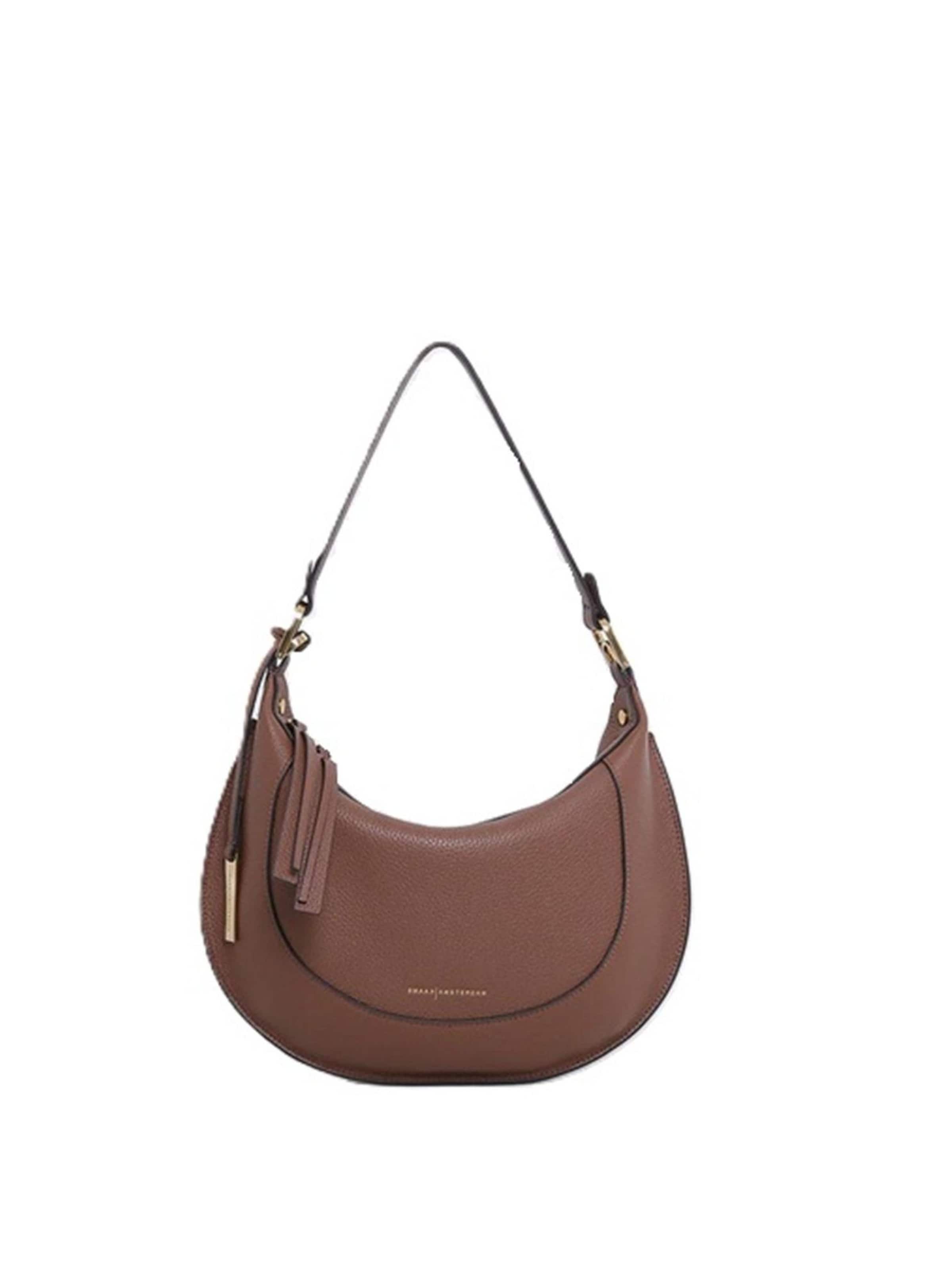 Smaak Shoulder Bag 'MARLON' in Beige: front