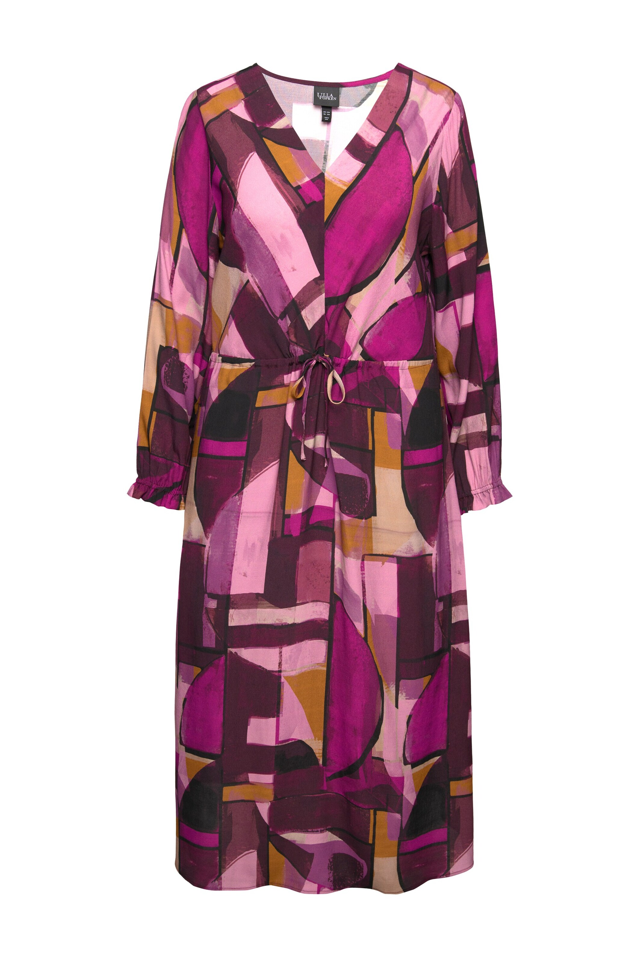 Ulla Popken Jurk in Lila: voorkant