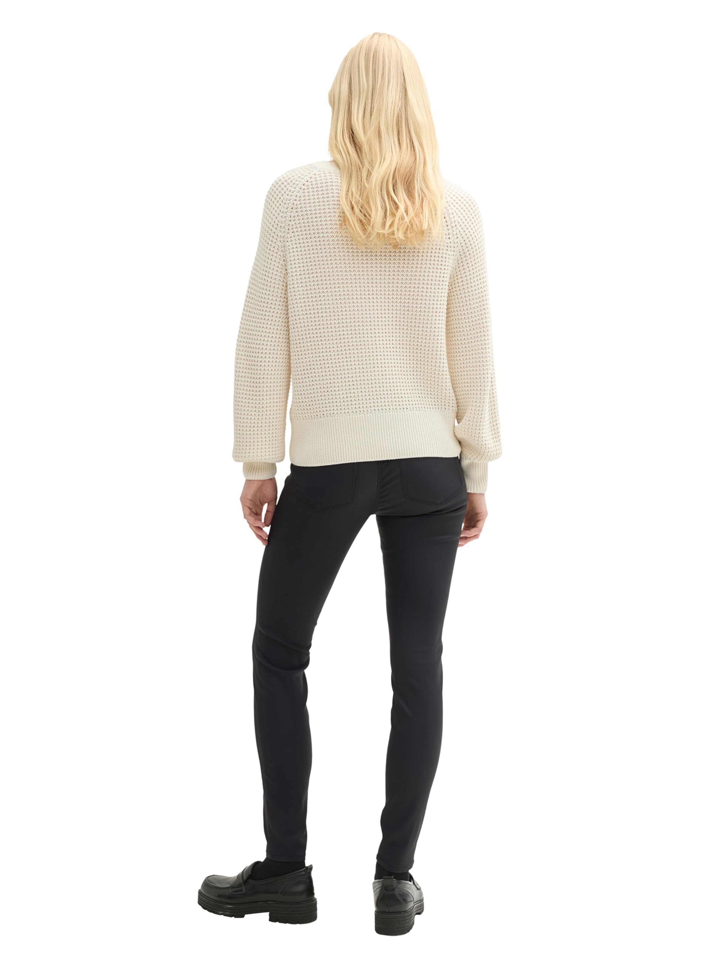 Skinny Jeans 'Nela' di TOM TAILOR DENIM in nero