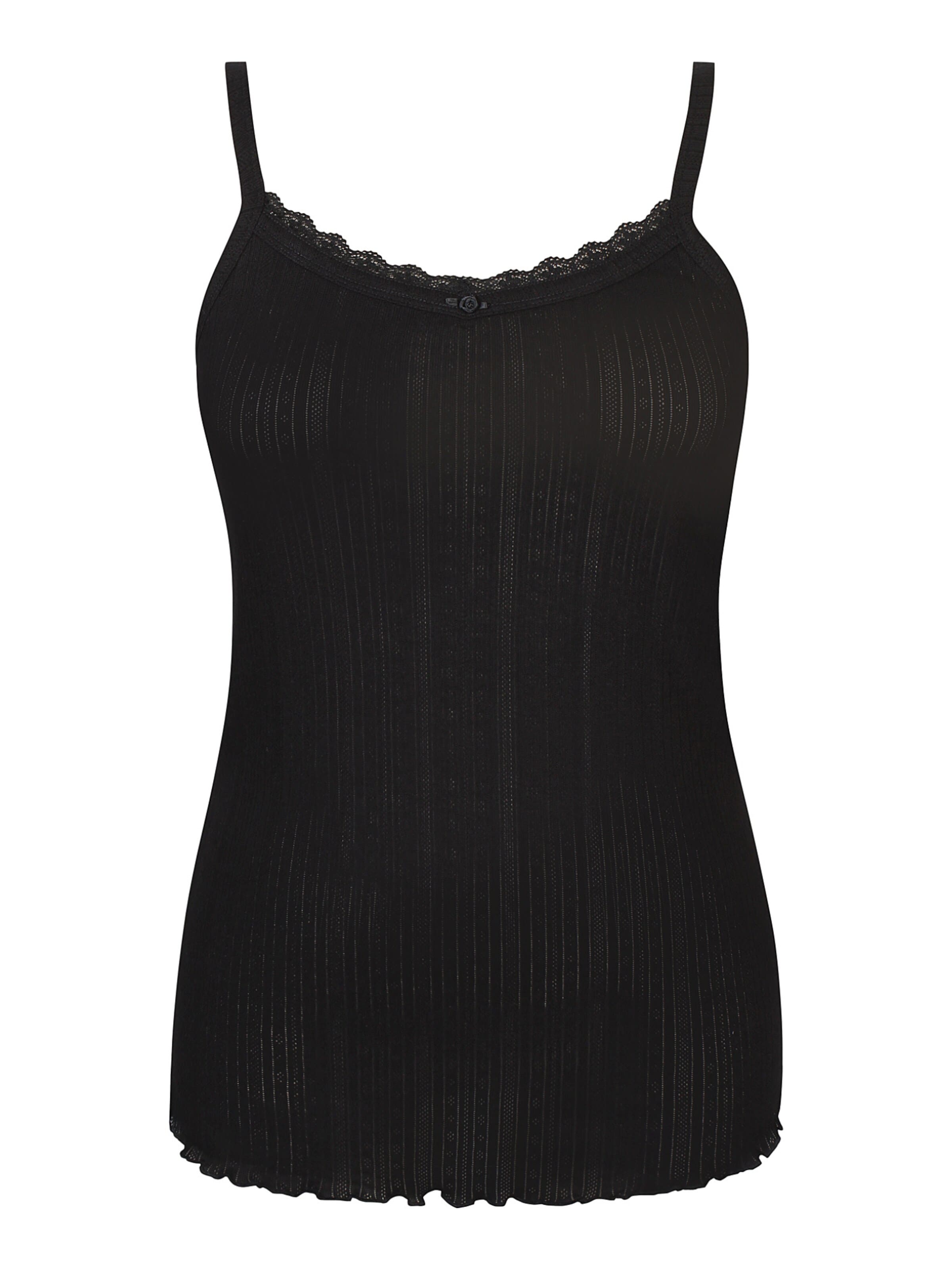 Anyday Top 'Magnolia 392' in Black: front