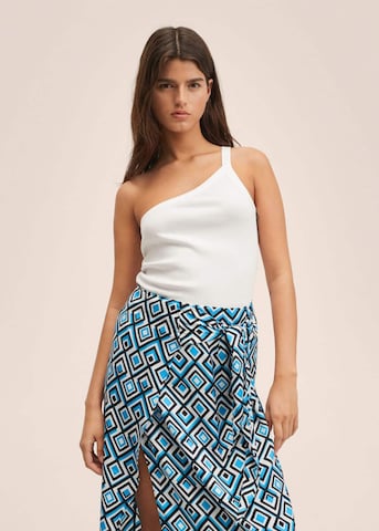 MANGO Skirt 'Cubana' in Blue