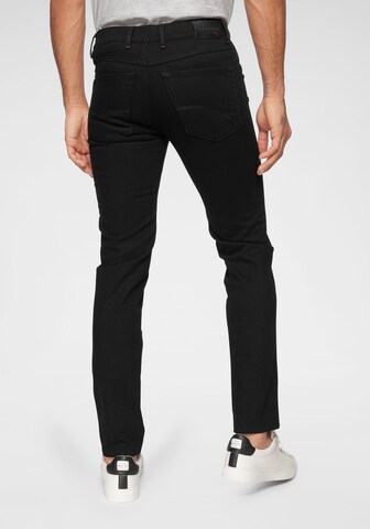 bugatti Regular Jeans 'Flexcity' in Schwarz