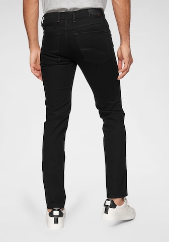 bugatti Regular Jeans 'Flexcity' in Black