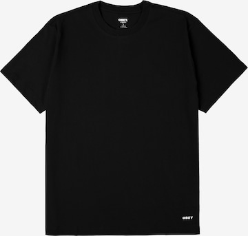 Obey Shirt in Black: front