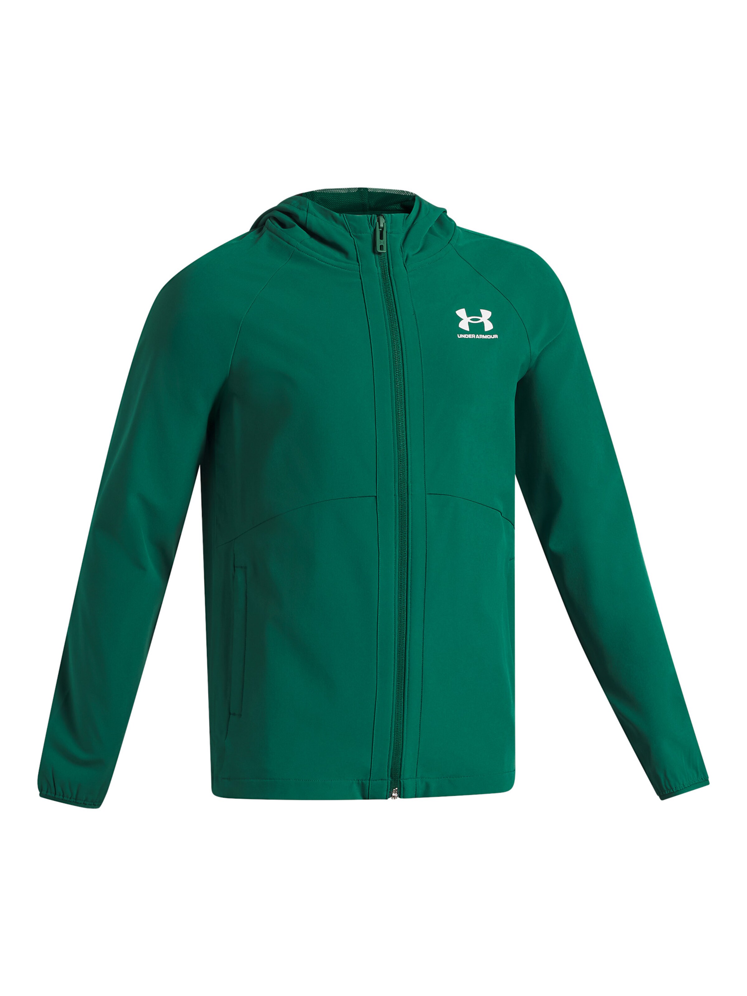 UNDER ARMOUR Weatherproof jacket 'Vibe' in Green